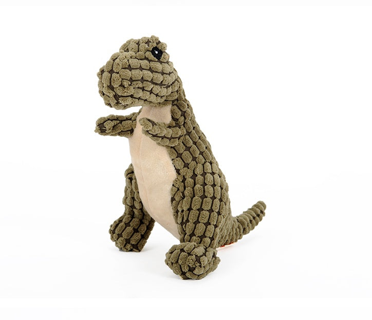 Dinosaur Plush Chew Toy for Pets