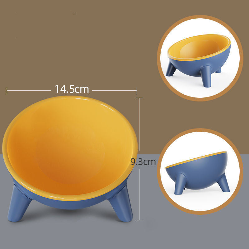 Tilted Pet Feeding Bowl with Stand