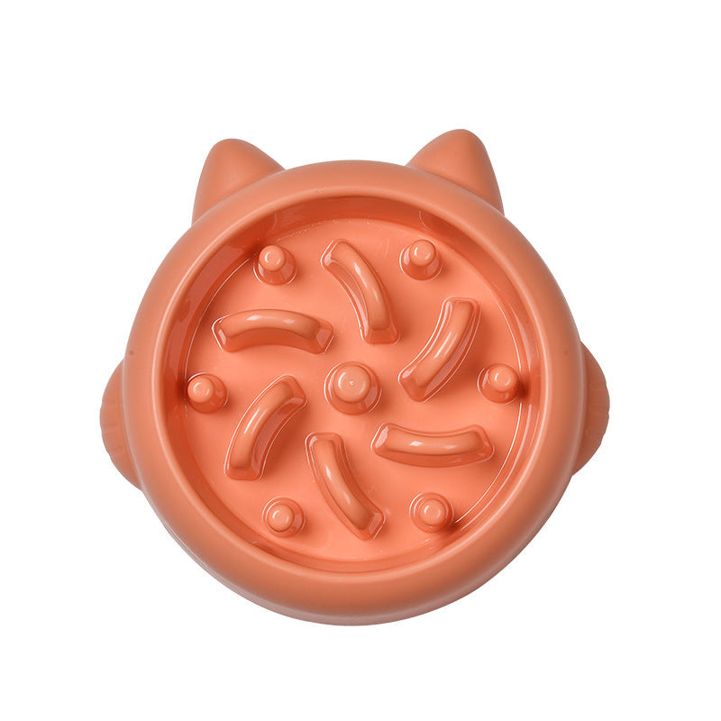 Pet Slow Feeder Bowl – Anti-Choking & Anti-Gulping Design