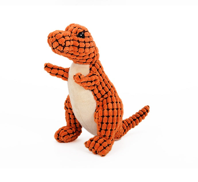 Dinosaur Plush Chew Toy for Pets
