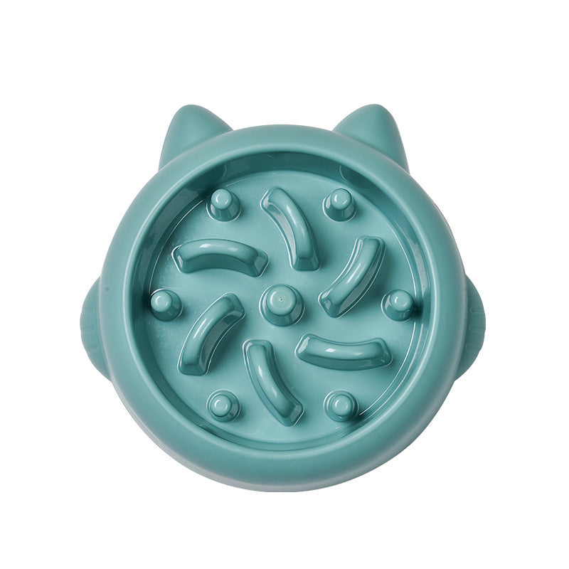 Pet Slow Feeder Bowl – Anti-Choking & Anti-Gulping Design