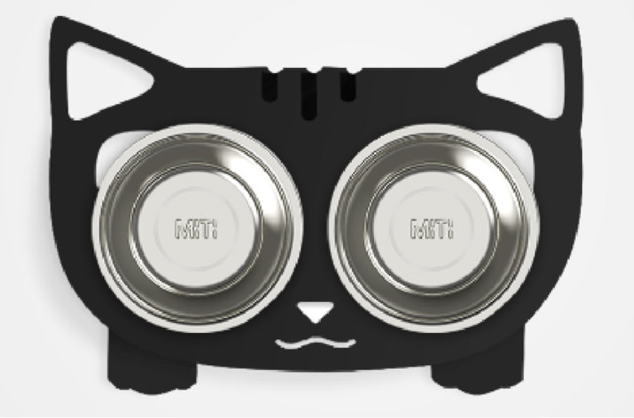 Anti-Falling Tilted Pet Feeding & Water Bowl