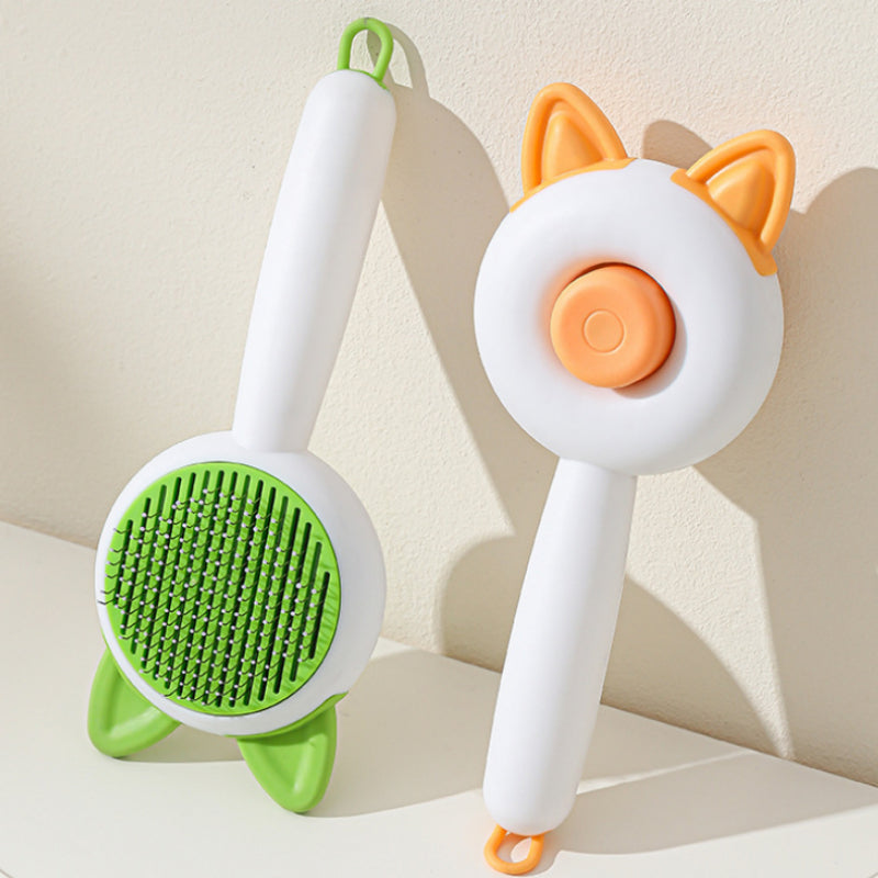 Self-Cleaning Pet Hair Removal Massage Comb