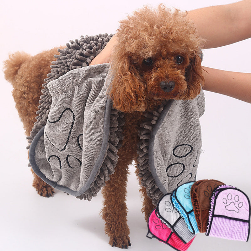 Super Absorbent Quick-Dry Pet Bath Towel
