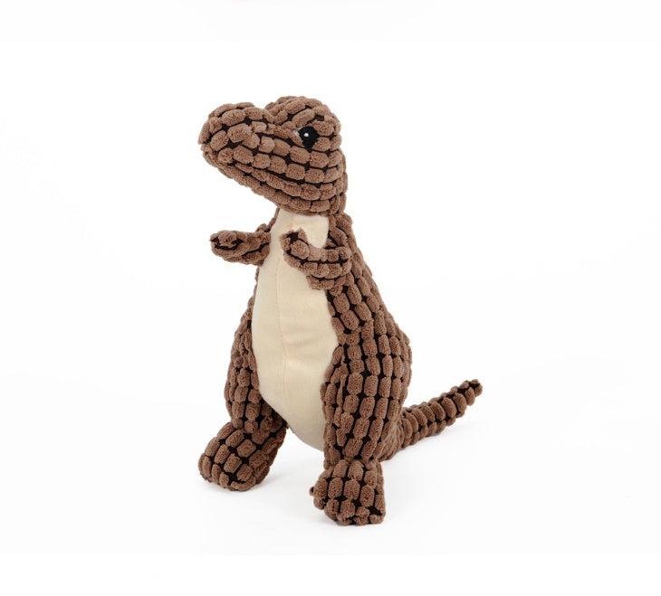 Dinosaur Plush Chew Toy for Pets