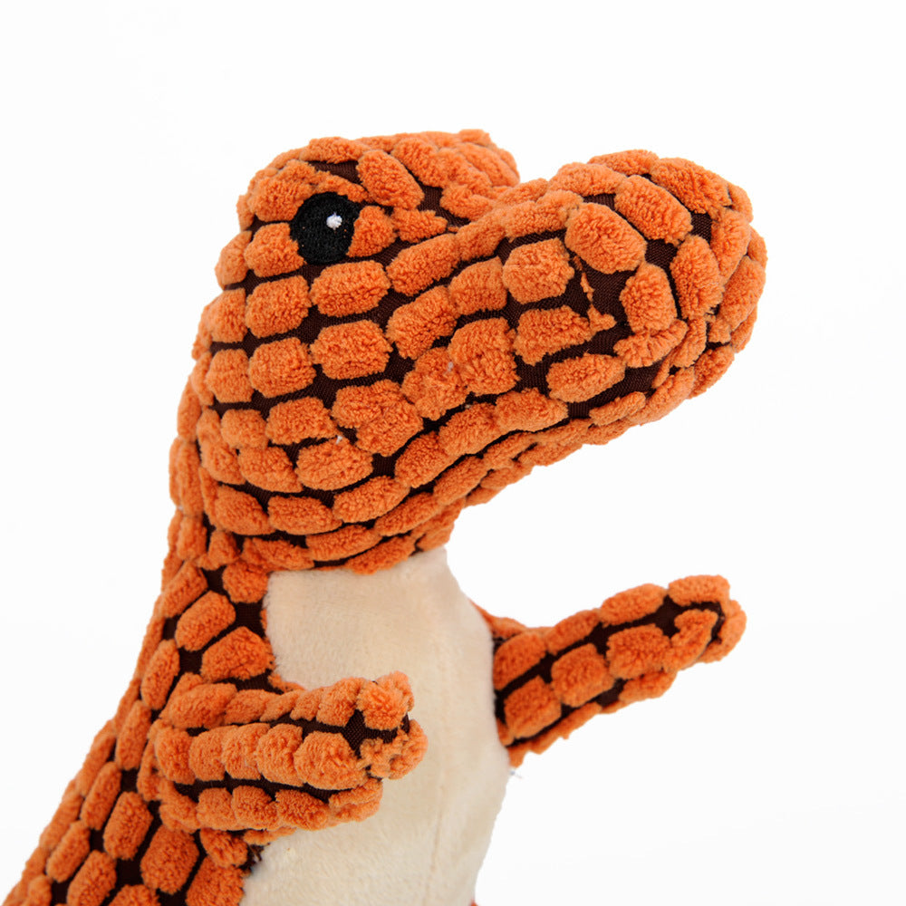 Dinosaur Plush Chew Toy for Pets