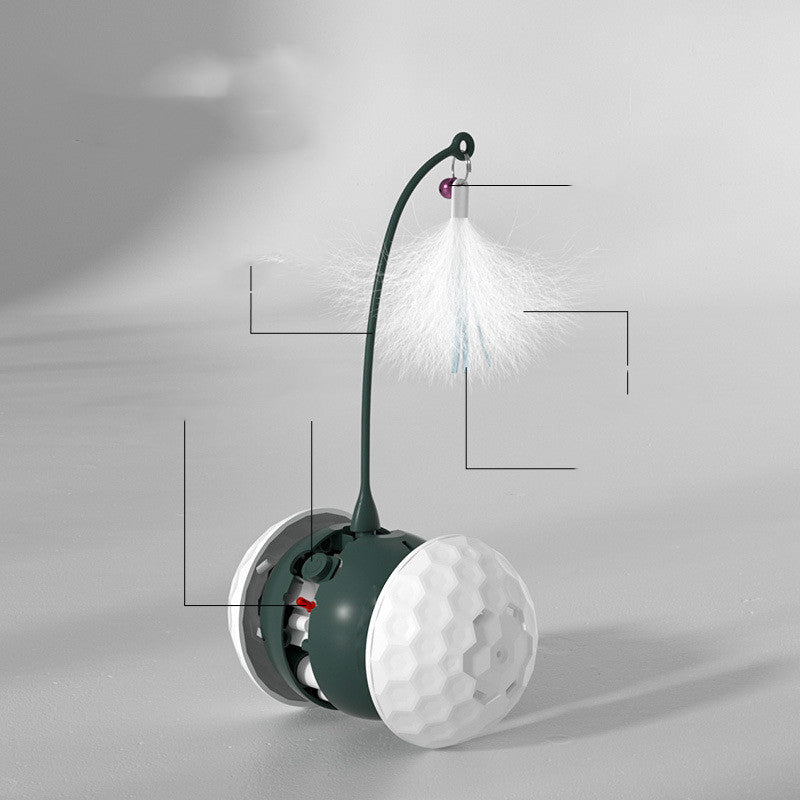 Electric Intelligent Cat Toy – Bite-Resistant Design