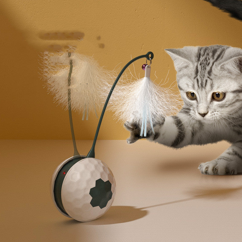 Electric Intelligent Cat Toy – Bite-Resistant Design