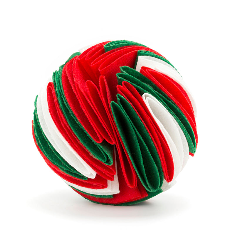Foldable Dog Snuffle Ball – Interactive Feeding & IQ Training Toy