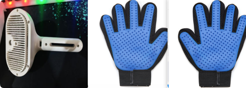 Self-Cleaning Mist-Enhanced Pet Grooming Comb