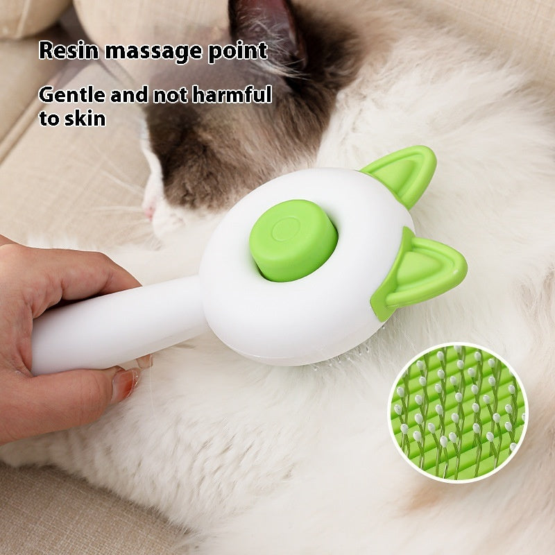 Self-Cleaning Pet Hair Removal Massage Comb